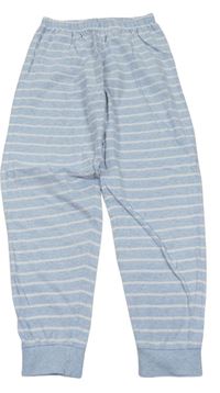 Světlemodré pruhované pyžamové kalhoty zn. C&A