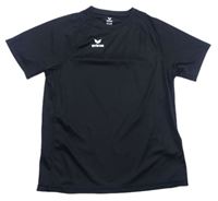 Černé funkční sportovní tričko s logem zn. erima 