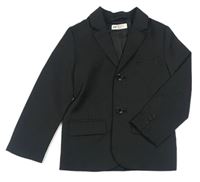 Černé pruhované slavnostní sako zn. H&M
