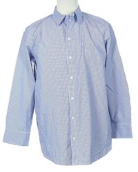 Pánská modro-bílá proužkovaná košile zn. H&M