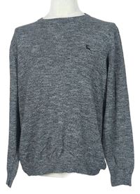 Pánský šedý melírovaný svetr zn. F&F