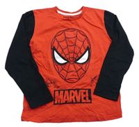 Červeno-černé triko se Spidermanem zn. Marvel