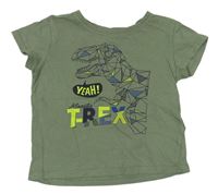 Zelené tričko s dinosaurem zn. Kiki&Koko