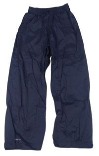 Tmavomodré nepromokavé šusťákové kalhoty zn. Mountain Warehouse