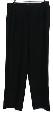 Dámské černé společenské volné kalhoty zn. H&M