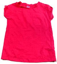Růžové tričko s kapsičkou zn.F&F