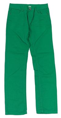 Zelené plátěné kalhoty zn. X-mail 