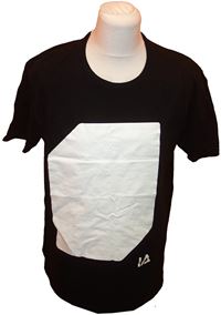 Pánské černé tričko s potiskem zn.Iluminated
