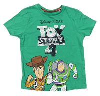 Zelené tričko s překlápěcími flitry Toy Story zn. Disney