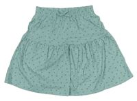 Zelená puntíkatá sukně s mašlí zn. M&Co.