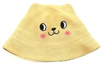 Béžový klobouk s kočičkou zn. H&M