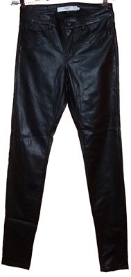 Dámské černé koženkové kalhoty zn. Vero Moda