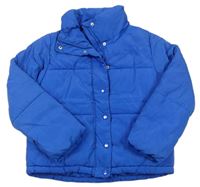 Modrá šusťáková zimní bunda zn. H&M