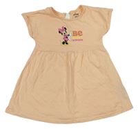 Lososové šaty s Minnie zn. Disney