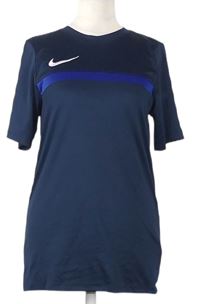 Pánské tmavomodré sportovní funkční tričko zn. Nike 