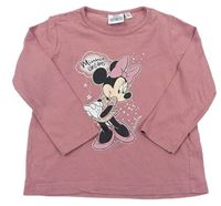 Růžové triko s Minnií zn. Disney 