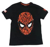 Černé tričko Spiderman zn. Primark