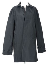 Pánský černý šusťákový lehce zateplený kabát zn. Cedarwood State