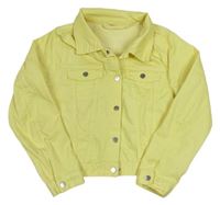 Žlutá riflová bunda zn. H&M