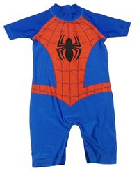 Modro-červený UV overal s pavoukem - Spiderman zn. Marvel