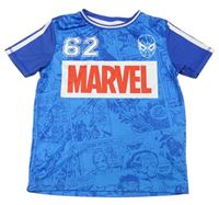 Modré sportovní tričko se Spider-manem zn. Marvel