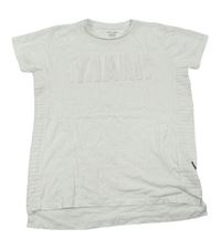 Bílé tričko s 3D nápisem zn. Primark