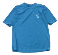 Modré UV tričko s dinosaurem zn. TU 