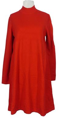 Dámské červené svetrové šaty zn. Vero Moda 