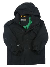 Černá šusťáková jarní funkční bunda s kapucí zn. Regatta