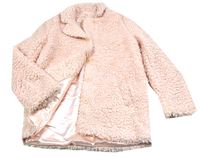 Růžový huňatý kabátek zn. TU 
