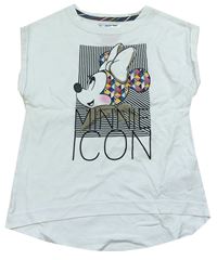 Bílé tričko s Minnie zn. M&S