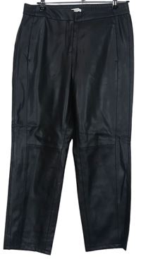 Dámské černé koženkové kalhoty zn. Tom Tailor 