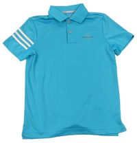 Modré sportovní polo tričko zn. Adidas