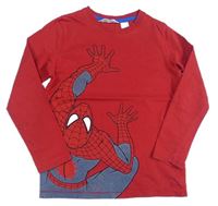Červené triko Spiderman zn. H&M