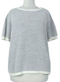 Dámský šedý svetr s krátkými rukávy zn. TU 