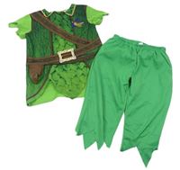 Kosým - 2set- Zelené tričko + Capri kalhoty - Petr Pan zn. Disney