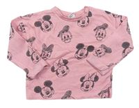 Růžová mikina s Mickeym zn. Disney