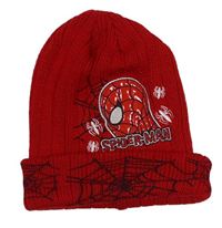 Červená čepice se Spidermanem zn. St. Bernard