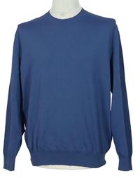 Pánský modrý svetr zn. Zara 