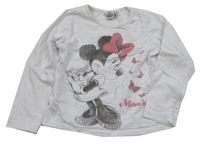 Bílé triko s Minnie zn. Disney