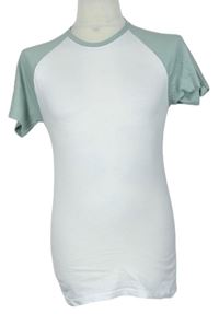 Pánské bílo-olivové tričko zn. Pep&Co