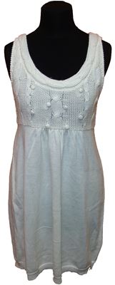 Dámské smetanové svetrové šaty zn. H&M