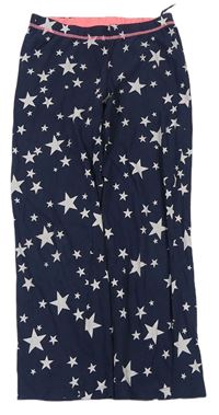 Tmavomodré pyžamové kalhoty s hvězdičkami zn. H&M