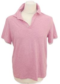 Pánské růžové polo tričko zn. H&M