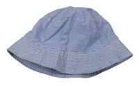 Modro-bílý pruhovaný klobouk zn. F&F