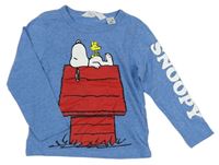 Světlemodré triko se Snoopym zn. H&M