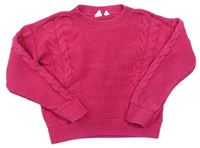 Růžový svetr se vzorem zn. GAP