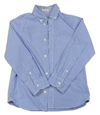 Modro-bílá kostkovaná košile zn. H&M