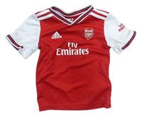 Bílo-červené fotbalové funkční tričko - Arsenal zn. Adidas