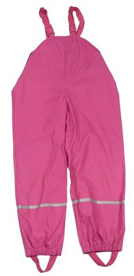 Růžové laclové nepromokavé kalhoty zn. Lupilu